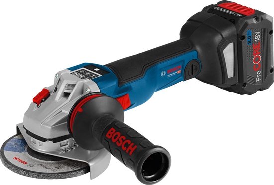 Bosch Professional GWS 18V-10 SC Accu Haakse Slijper 125mm 18V Basic Body in L-Boxx - 06019G350B