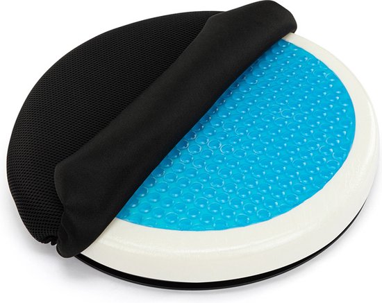 Wellhealth - Comfortabel gelkussen, geschikt voor elke stoel - 1 stuk