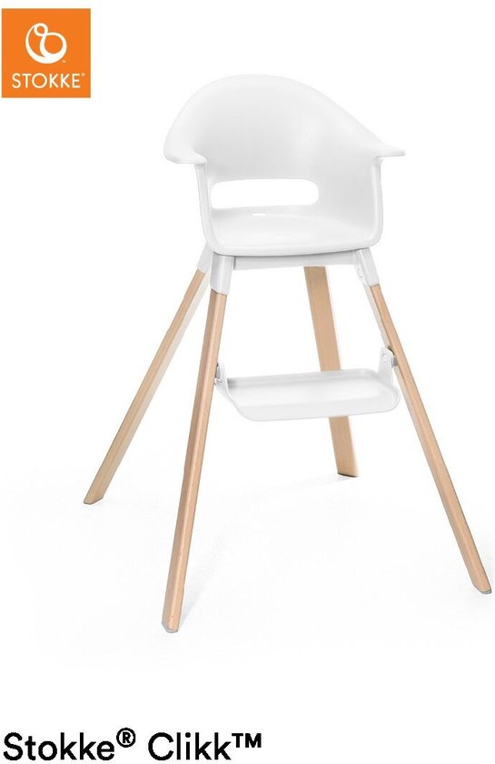 Stokke Clikk Kinderstoel - White