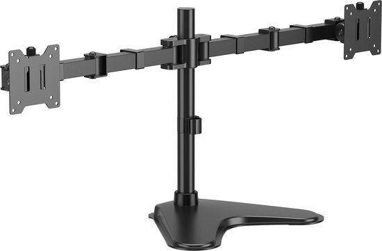 VDD - monitorarm - 2 schermen - heavy duty - met voet