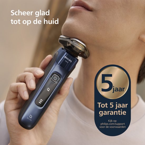 Philips Shaver i9000 Elektrisch Scheerapparaat Voor Mannen - Met Quick Clean Pod - Blauw - X9003/30