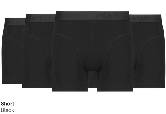 M Black Iris 2-pack Basic men bamboo shorts Ten Cate