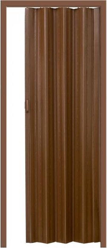 Tectake - vouwdeur - Vouwdeuren Harmonicadeur Vouwwand - kleur teak - 401506