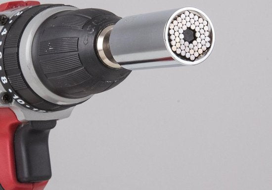 Hammersmith PowerGrip XXL| Universele Dopsleutel | Universal Socket XXL  | Gereedschapskist accessoire | 11mm tot 32mm in 1 Dopsleutel