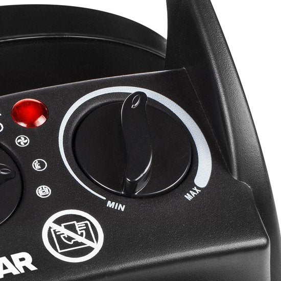 Tristar KA-5060 Industriële Kachel - 1000 W - 2000 W - 3 Standen - Regelbare Thermostaat - Oververhittingsbeveiliging - Zwart