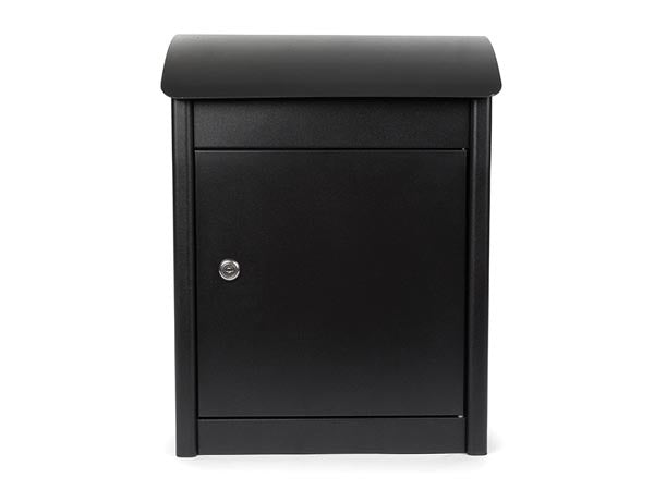 Perel Pakketbrievenbus Malm e, wandmontage, incl. 2 sleutels, afmetingen (H x B x D) 50.5 x 42 x 26 cm, zwart