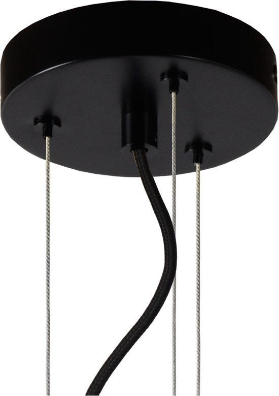 Lucide FLORIEN - Hanglamp - Ø 28 cm - 1xE27 - Fumé