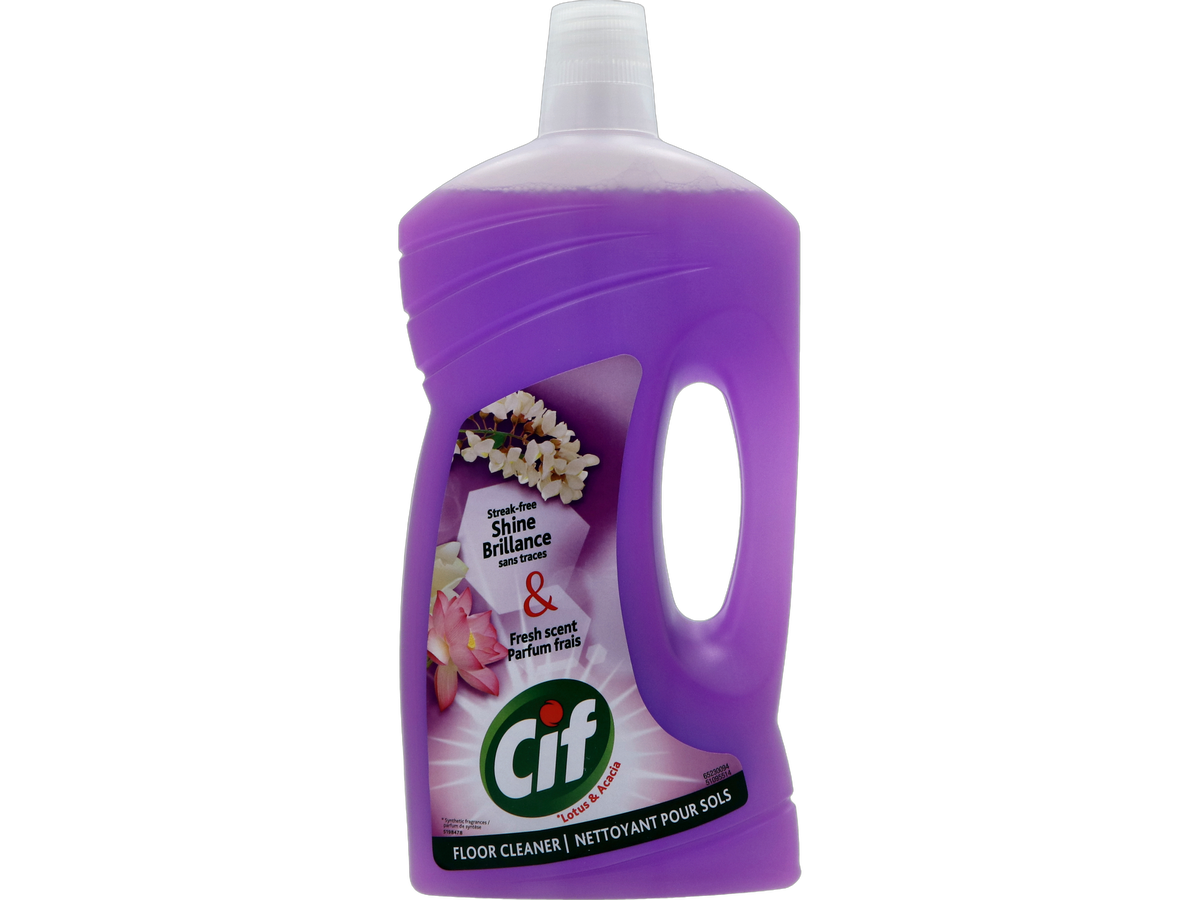 Cif Vloerreiniger Lotus & Acacia - 6 x 1 l - Streeploos en Frisse Geur