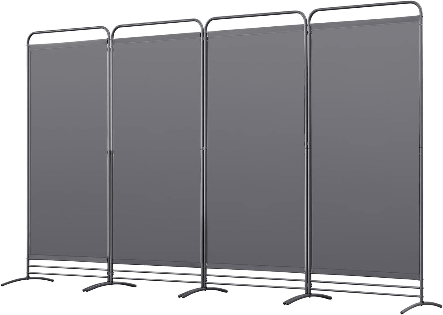 Angel Living Kamerscherm - 4 Panelen - 324 x 180 cm - Grijs