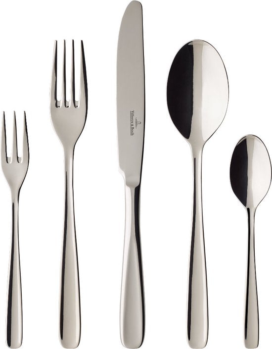 Villeroy & Boch Liam Bestekset - 30-delig - edelstaal