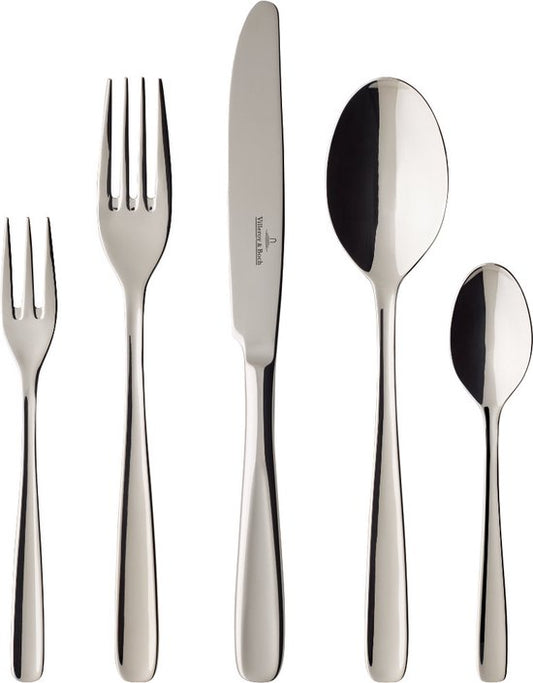 Villeroy & Boch Liam Bestekset - 30-delig - edelstaal