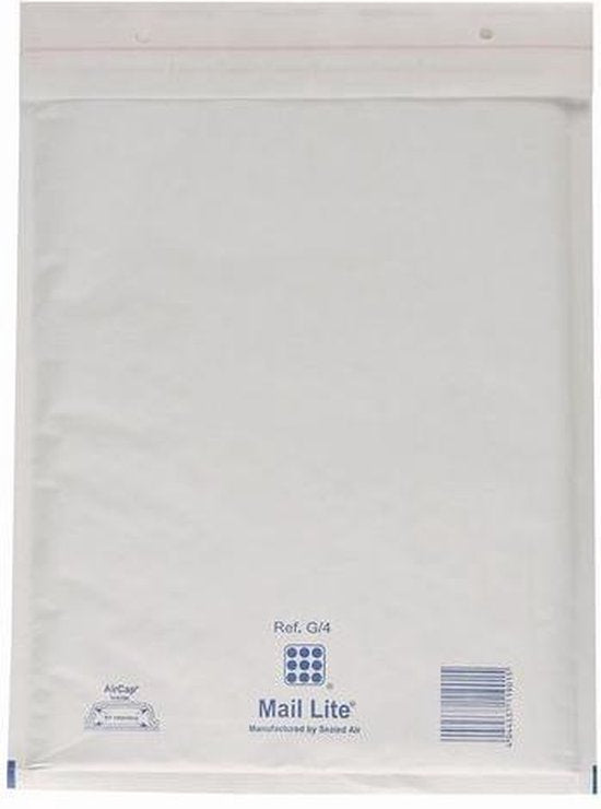 Luchtkussenenvelop MailLite E/2 wit/100