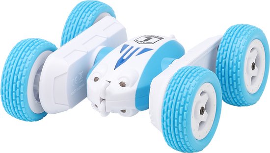 Fuegobird RC Auto - Mini Stunt op afstand bestuurbare auto - blauw