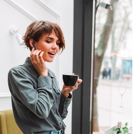 Celly Buz Draadloze Oordopjes - In-ear koptelefoon - Bluetooth - Zwart