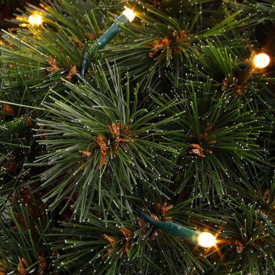 Triumph Tree Forest Frosted Kerstkrans met LED Verlichting - Kerst Krans Ø60 cm - Groen