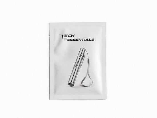 Tech Essentials 7-In1 Laserpen - Rood - Oplaadbaar - Patronen - UV Licht - Laslampje - Laser Kat - Hond - Kattenspeelgoed - Hondenspeelgoed - Puppy - Poes - 2-Pack