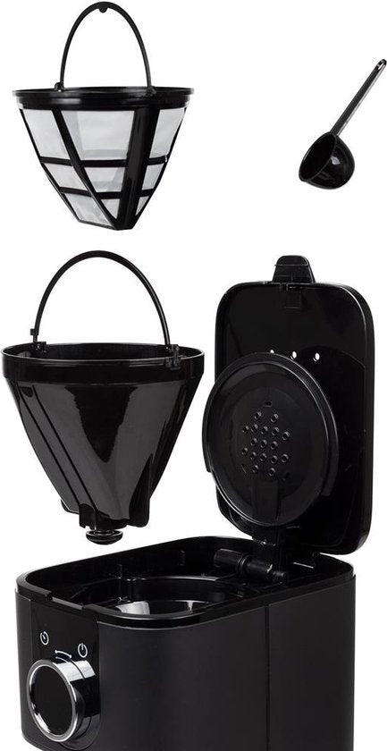 Princess 246060 Koffiezetapparaat – 1.5L - 10-15 koppen – Filterkoffiezetapparaat - Zwart
