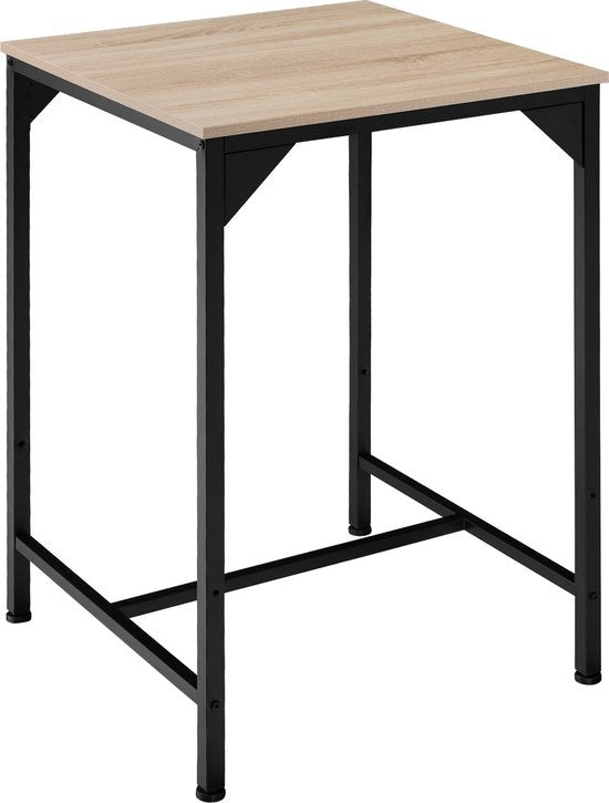tectake - Bartafelset Inverness industrieel lichtbruin - 404363