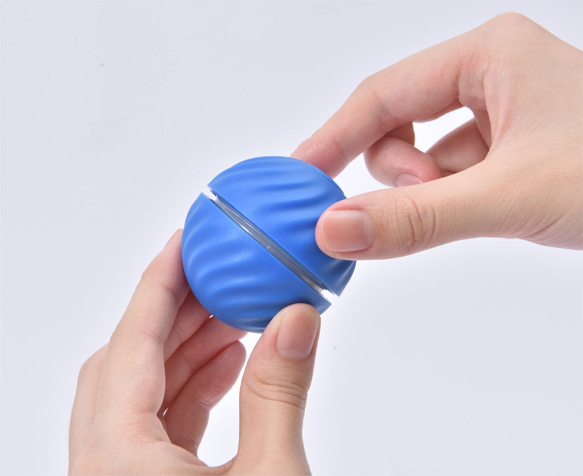 Petgravity slimme stuiterbal (voor kleinere hond) blauw
