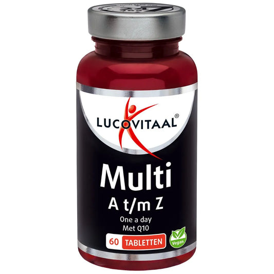 Lucovitaal Multi A-Z - 2 x 180 Tabletten - Voor Mannen en Vrouwen - Met Magnesium, Calcium en Vitamine C