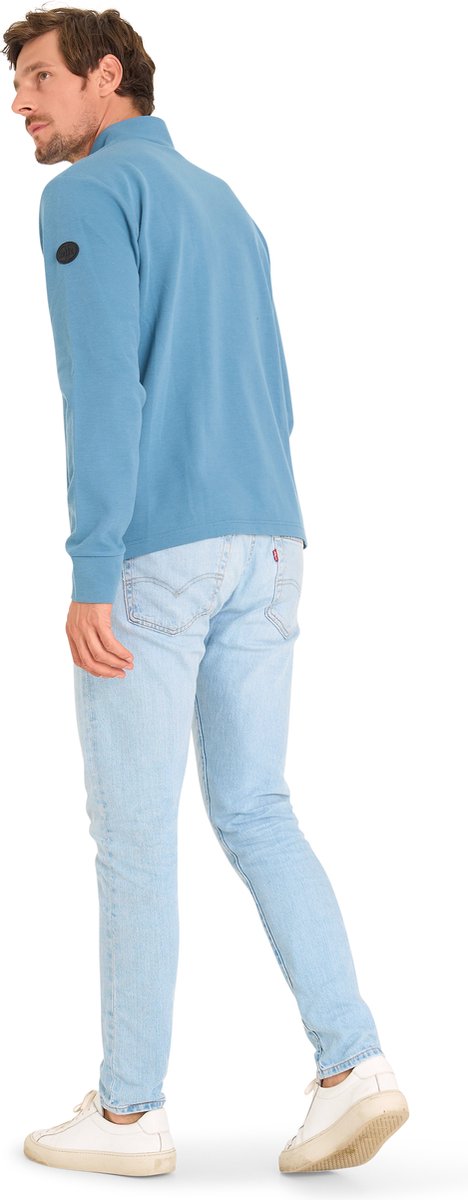 Mario Russo Pique Trui - Heren - Katoenmix - Wintercomfort - M