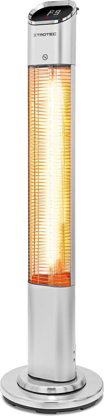 TROTEC Infrarood terrasverwarming IRS 2050 E - met afstandsbediening en 45° oscillatie