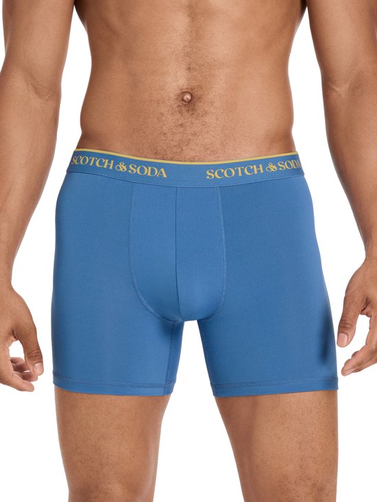 Scotch & Soda Active Stretch Boxershort – Heren – 3-pack – Performance Fit – Multi Maat S