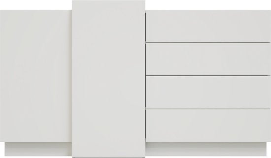 VDD - Kast - Wandkast - Dressoir - Ladekast - Wit - Modern