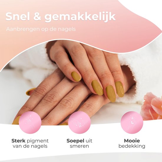 Moods Gellac 6-delige Set - Gellak Starterspakket - Gel Nagellak - 8ML - Woodland Wonders - Gellac - Nagels - Chique Kleuren