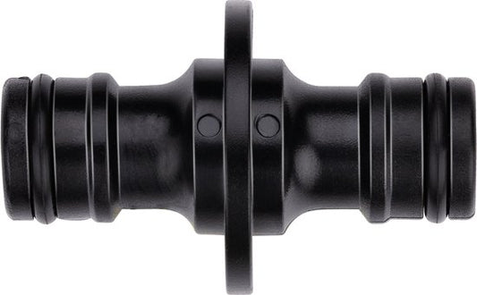 BLACK+DECKER Tussenstuk Tuinslang - ⌀ 3.2 x 5.2 CM - Verbind 2 Slangen - Zwart