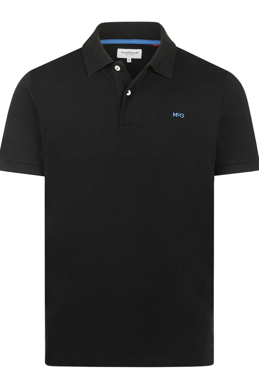 McGregor Klassiek Poloshirt Heren - Zwart - XL