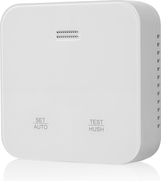Smartwares FGA-13900 - Luchtkwaliteitsmeter Kooldioxide - CO2 alarm - 85 dB - 3 Sensoren - Gesproken melding