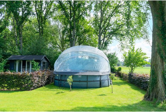 EXIT Zwembad Overkapping ECO ø488cm - Zwembad Dome - Universeel - Zwembad Accessoire - Weerbestendig