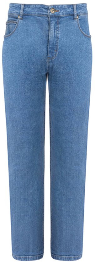Milanoro - Stijlvolle jeansbroek voor heren - Lichtblauw - W36 - L34