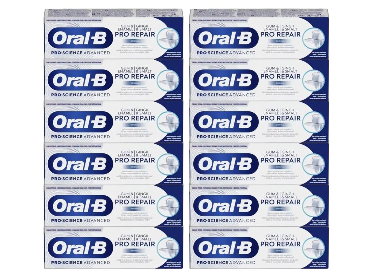 Oral-B Pro Repair Tandpasta - 12 stuks - 75 ml - Original