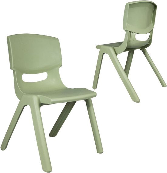 Kinderstoeltje Plastic Pastel Groen