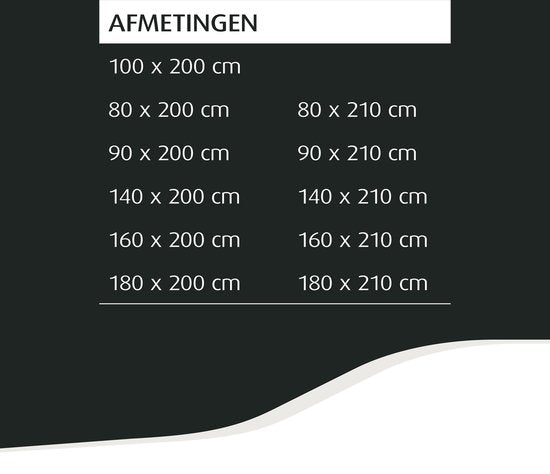 Home by TEMPUR® matrasbeschermer Wit 140 x 210 x 25 cm – waterdicht – verkoelend – anti huisstofmijt – cooling TENCEL