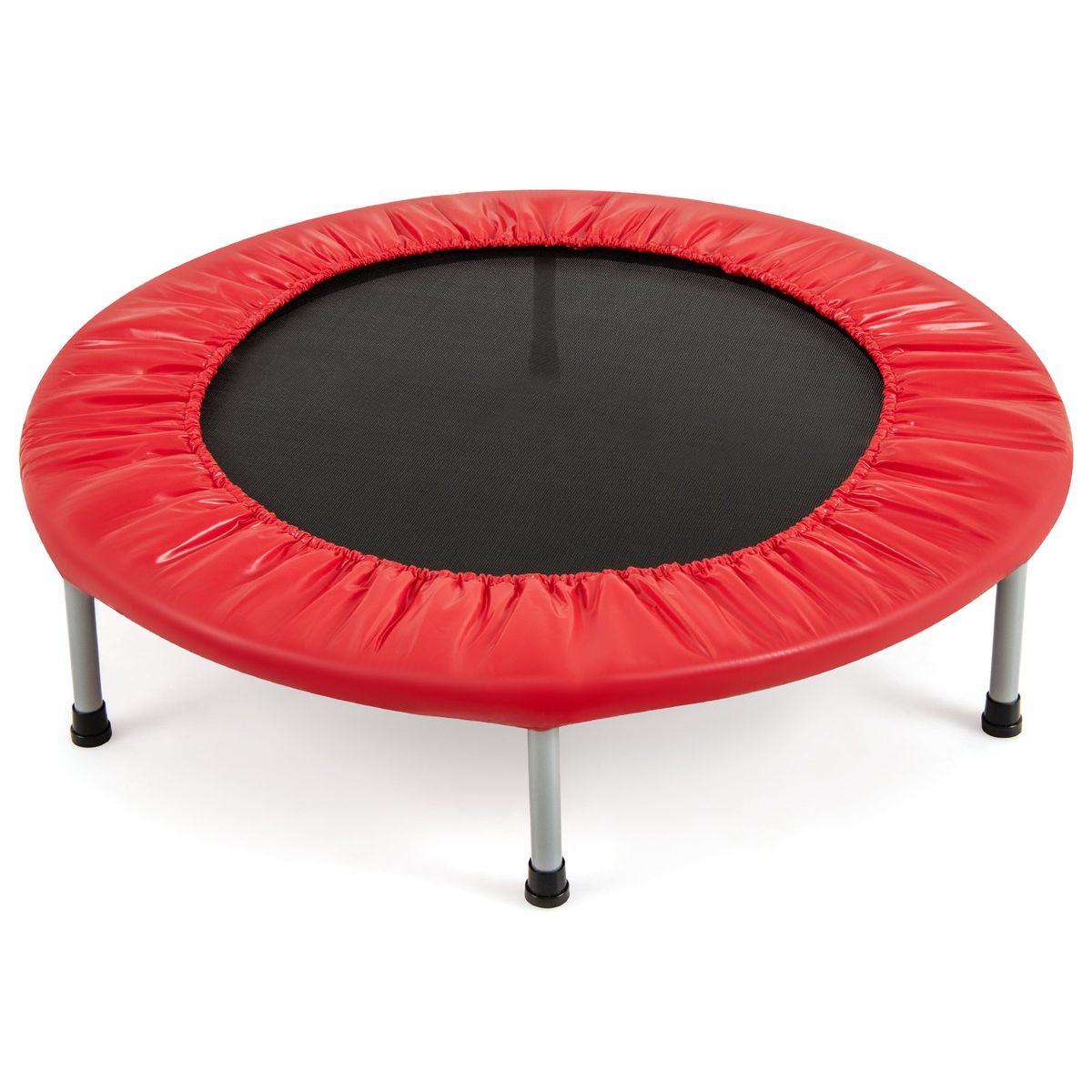 Coast Mini Trampoline - Opvouwbaar - Kindertrampoline tot 150 kg - rood Ø 97 cm