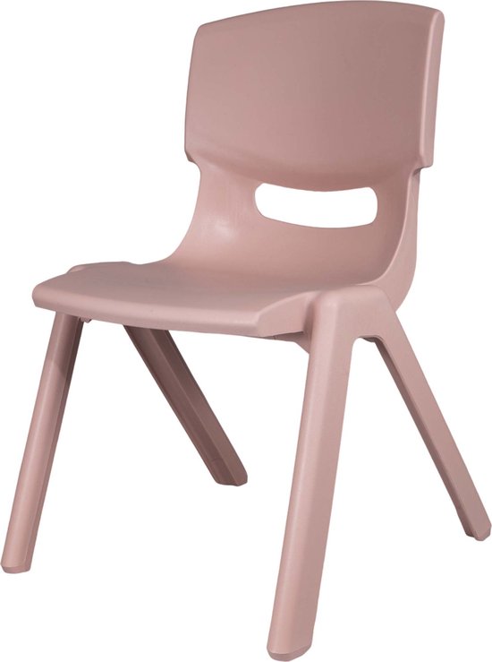 Kinderstoeltje Plastic Pastel Roze