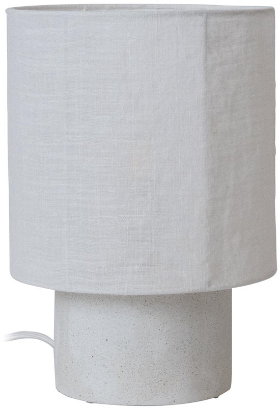 Lucide TISSAJA - Tafellamp - Ø 20 cm - 1xE14 - Wit | Essential