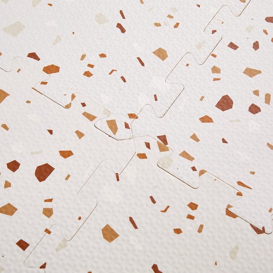 NilaFee™ - Speelmat - Foam - Baby - Speelkleed - Kruipmat - 180 x 120 x 1.5 cm - Puzzelmat - Opbergtas - Classic Zand