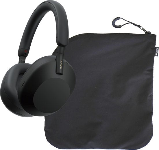 Sony WH-1000XM5SA – Draadloze koptelefoon met Noise Cancelling – Limited Soft Case Edition - Zwart