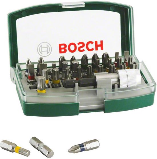 Bosch Schroefbitset met kleurcodering - 32-delig