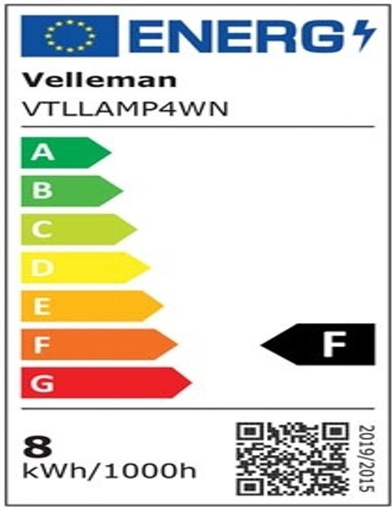 Velleman Ledloeplamp met klem, zwenkarm, aan/uit-schakelaar en dimfunctie, 60 leds, vergroting 2.25x, voor kinderen, volwassenen, senioren, lezen, diamond painting, hobby, werken, wit