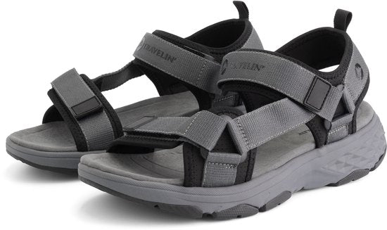Travelin' Ranua Heren - Wandelsandalen - Grijs - maat 41