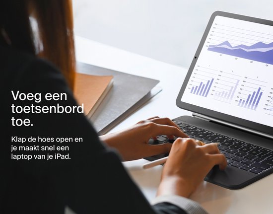 Belkin Pro Hoes met Toetsenbord en Magnetische Standaard voor iPad Pro 11” (4e generatie) - QWERTY