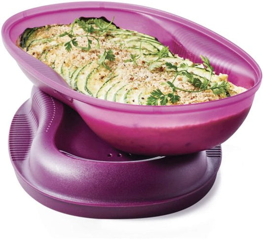Tupperware Omeletmaker voor de Magnetron – Vetvrij Koken – Vaatwasserbestendig