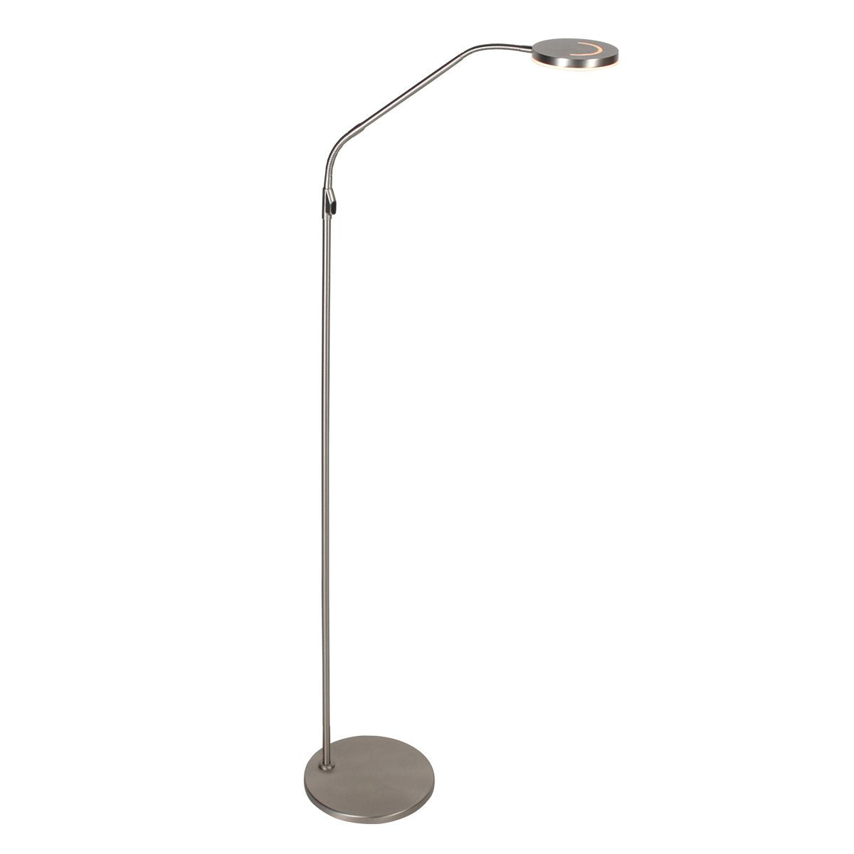 Steinhauer Exclusive - vloerlamp - Soleil2 - staal - kunststof metaal - design lamp - LED - 4389ST
