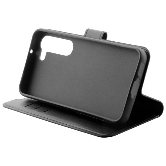 BeHello Samsung Galaxy S23 Gel-portemonneehoes zwart