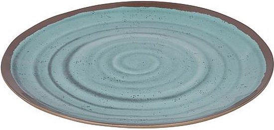 Bo-Camp - Servies - Halo - 12 Stuks - Aqua